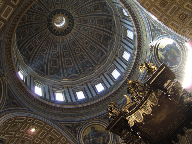 Central dome of St Peter's