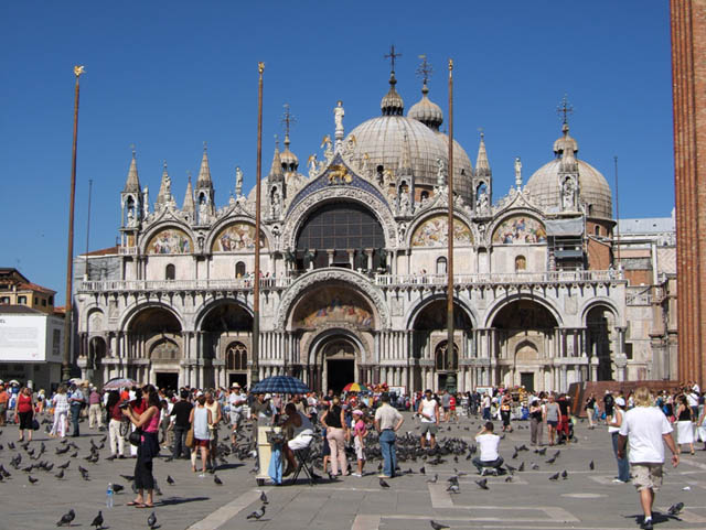 The Piazza San Marco has been