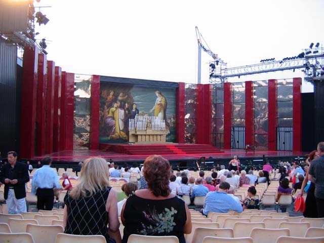 040729d1 jpggo We talked with several people and they had each secured their tickets in March On Saturday July 24th and Friday the 30th Andrea Bocelli is to